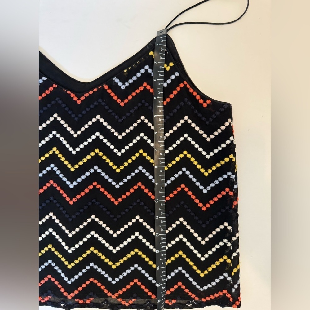 Y2K Zig Zag Cami Top Missoni Inspired Euro Summer - Picture 6 of 8